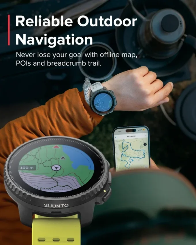 Suunto Vertical noir citron vert