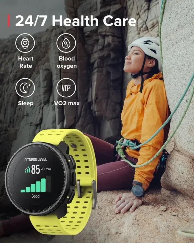 Suunto Vertical noir citron vert