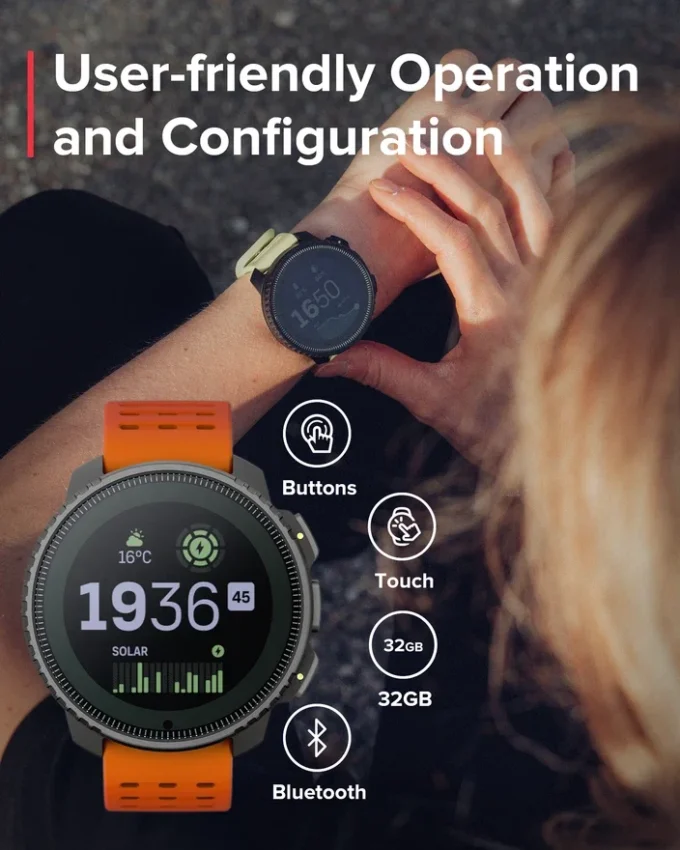 Suunto Vertical Solar Canyon reconditionnée Suunto Vertical Solar Canyon reconditionnée