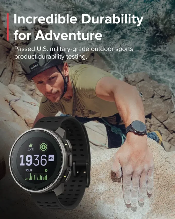 Suunto Vertical Titanium Solar Black