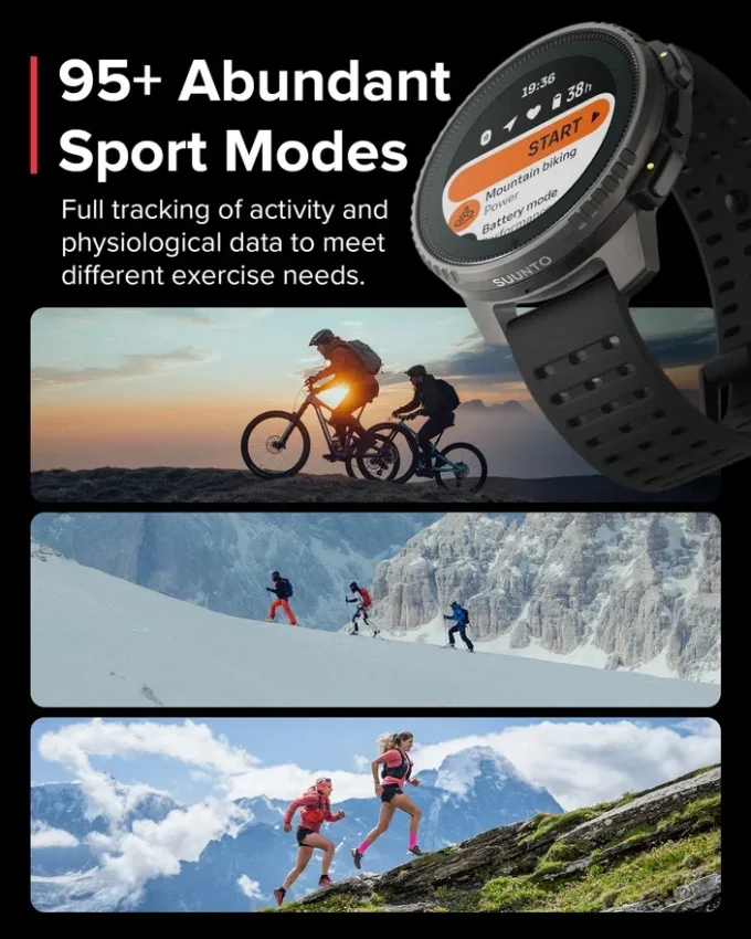 Suunto Vertical Titanium Solar Black