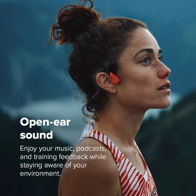 Suunto Wing 2 orange corail – casque à conduction osseuse haut de gamme Suunto Wing 2 orange corail – casque à conduction osseuse haut de gamme