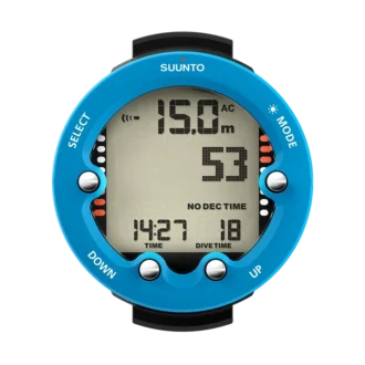 Suunto Zoop Novo Blue – ordinateur de plongée facile à utiliser avec grand écran