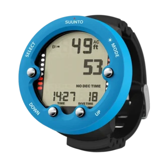 Suunto Zoop Novo Blue – ordinateur de plongée facile à utiliser avec grand écran