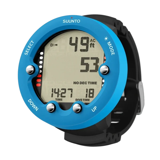 Suunto Zoop Novo Blue – ordinateur de plongée facile à utiliser avec grand écran Suunto Zoop Novo Blue – ordinateur de plongée facile à utiliser avec grand écran