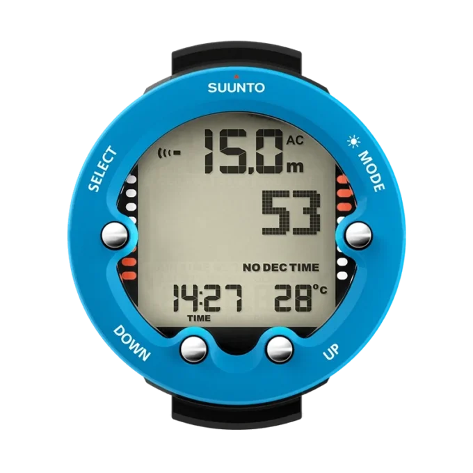 Suunto Zoop Novo Blue – ordinateur de plongée facile à utiliser avec grand écran Suunto Zoop Novo Blue – ordinateur de plongée facile à utiliser avec grand écran
