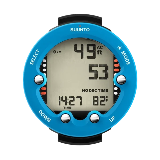 Suunto Zoop Novo Blue – ordinateur de plongée facile à utiliser avec grand écran Suunto Zoop Novo Blue – ordinateur de plongée facile à utiliser avec grand écran