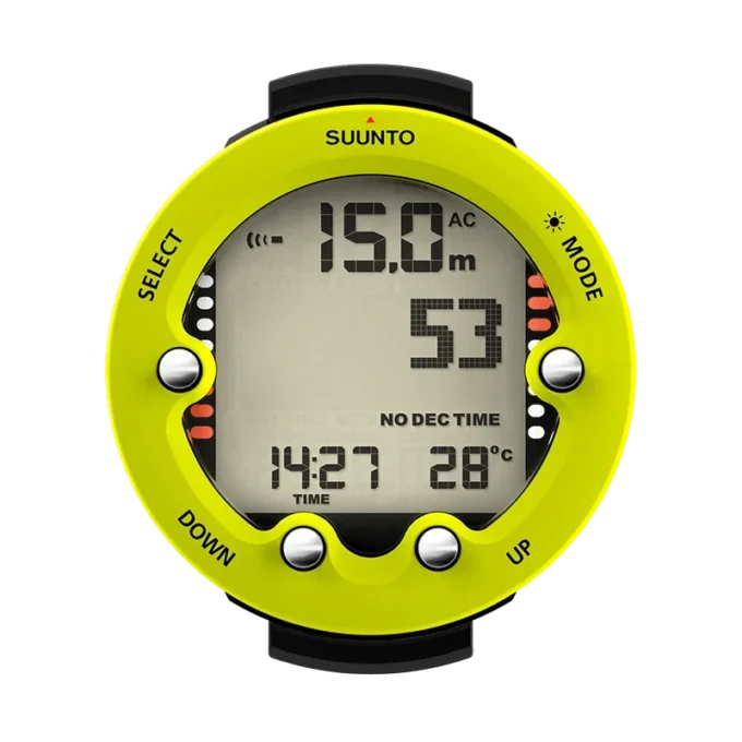 Suunto Zoop Novo Lime – ordinateur de plongée à grand écran facile à utiliser Suunto Zoop Novo Lime – ordinateur de plongée à grand écran facile à utiliser