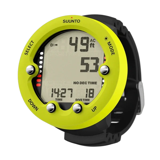 Suunto Zoop Novo Lime – ordinateur de plongée à grand écran facile à utiliser Suunto Zoop Novo Lime – ordinateur de plongée à grand écran facile à utiliser